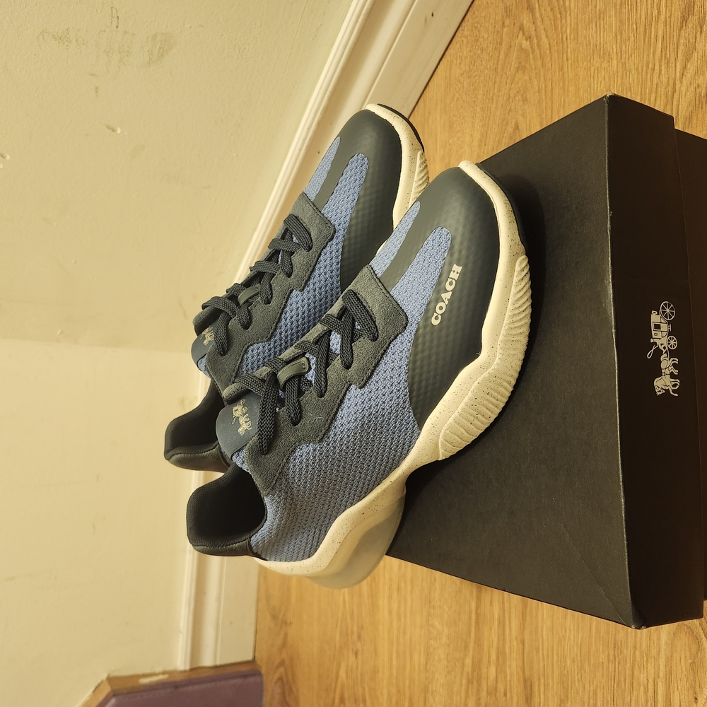 Coach Men's Blue Sneakers